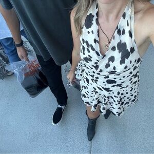 Abercrombie & Fitch Halter Mini Dress